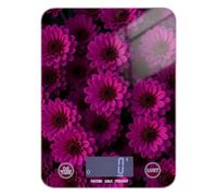 Deep Pink Daisy Flowers - Bilancia digitale da cucina impermeabile da 5 kg/5 g (scenario), bilancia digitale da cucina con 4 unità per cucinare báscula para pesar alimentos