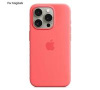 (Deep Pink) iPhone 15 Pro Case with MagSafe, Liquid Silicone Protective Cover, Slim Fit, Anti-Scratch Anti-Drop Shockproof Phone Case