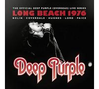 Deep Purple Long Beach 1976 White (Vinyl LP)