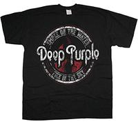 Deep Purple Smoke on The Water Design Rock Ufficiale Uomo Maglietta Unisex