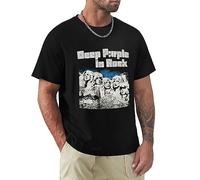 Deep Purple T-Shirt in Rock Album 1970 Band Retro Men Shirt Black L