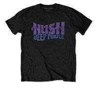 Deep Purple - T-Shirt # L Unisex Black # Hush