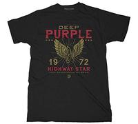 Deep Purple - T-Shirt # M Unisex Black # Highway Star