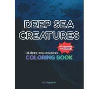 Deep-sea Creatures Coloring book