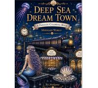 Deep Sea Dream Town: A Fantasy Coloring Book