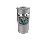 Deep Sea Drone Pilot ROV Submarine Squid Bicchiere termico in acciaio inox doppia parete