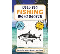 Deep Sea Fishing Word Search: Word Search about Deep Sea Fishing, Types of Fish, Fishing Equipment, the Open outdoors and more| 6 x 9 inches | 110 ... | Gift for Outdoor and Fishing Enthusiasts