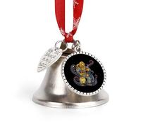 Deep Sea Hard Hat Diver Natale Jingle Bells Albero Appeso Ornamento Campana di Natale Ciondolo Festa Festival Decor Love Bell