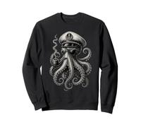 Deep Sea Legend - Il Capitano del Polpo Fumante Design Felpa