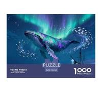 Deep Sea Whale Puzzle Giochi 1000 Pezzi Per Adulti E Ragazzi Arte Interesting Puzzle Adulti Idea Regalo Per 70x50cm/1000pcs