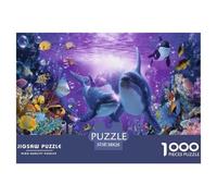 Deep Sea Whale Puzzle Giochi 1000 Pezzi Per Gioco Familiare Arte Interesting Puzzle Adulti Idea Regalo Per 38x26cm/1000pcs