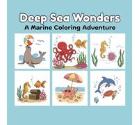 Deep Sea Wonders: A Marine Coloring Adventure