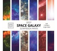 Deep Space Galaxy Scrapbook Paper (Tascabile)