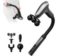 Deep Tissue Massage - ABS, Compact Neck Back Electric Massager Powerful And Quiet | Type-C Rechargeable Shoulder Relaxation Device, Muscle Recovery Tool For Women, Adults, Home Use, Office, Travel