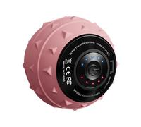 Deep Tissue Massage Ball, Electric Fitness Roller Massager, 9.7x09.76 Inches Relaxation Skin-Friendly, Handheld Massaging Tool, Muscle Ball for Neck Back Legs, Home Gym Travel