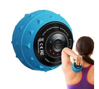 Deep Tissue Massage Ball, Relaxation Massager Muscle Ball, Skin-Friendly Electric Fitness Roller Neck, Legs, Waist, Back, Full Body Massage Tool Perfect for Pains Reliefs and Recovery, 270g Blue Pink