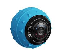 Deep Tissue Massage Ball, Relaxation Muscle Massager, Skin-Friendly Electric Fitness Roller, Deep Tissues Massaging Tool, Ideal for Neck, Legs, Waist, Back, Portable, Blue/Pink