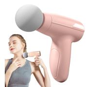 Deep Tissue Massager, Compact Vibrating Tool, Adjustable 3-Speed Recovery Device, Silent Handheld Unit, Ideal for Travel Ease, Fitness Recovery, Home Body Muscle Relaxation