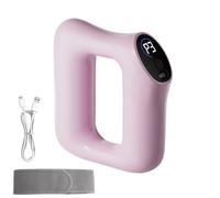 Deep Tissue Massager, Fascia Massager, Ergonomic Grip USB Rechargeable Portable Silicone Cordless Lightweight Comfort Hold, Massage Device for Home Adults Senior, 5.31 * 5.51Inches, Purple