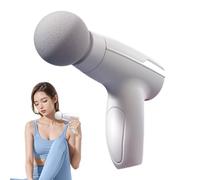 Deep Tissue Massager, Small Vibrating Device, 5.91x4.72in Authentic Handheld Muscle Tool, Compact 3-Speed Setting, Portable Travel Massager for Relaxation, Dad, Mom