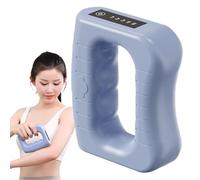 Deep Tissue Muscle Massagers, Electric Spine Relaxer, 6.5x5.71 Inches Ergonomic Ring Shaped Design & Portable Rechargeable, Cervical Spine Massager for Foot Legs Waist Head Home