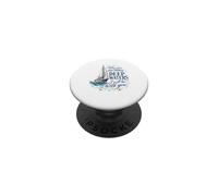 Deep Waters Isaia 43:2 Barca a vela Christian Faith PopSockets PopGrip Adesivo