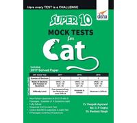 Deepak Er Agarwal D P Gupta Rashmi Singh Super 10 Mock Tests for CAT (00)