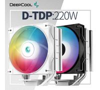 Deepcool AG400 4 tubi di calore ARGB CPU Air Cooler 12cm PWM Fan D-TDP 220W radiatore per LGA1700 1200 115X 1151 1155 AMD AM4 AM5