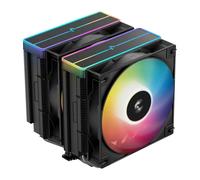 Refrigeratore ad Aria DeepCool AG620 BK ARGB V2 12 cm Nero 2 Ventole 6 Heatpipe
