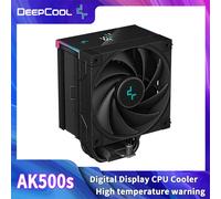 DeepCool AK500S CPU Cooler con display digitale 5 tubi di calore TDP 240W Radiatore 120mm FDB Silenzioso CPU Air-Cooler Dissipatore di calore