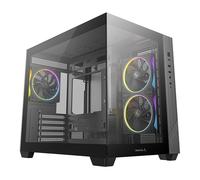 DeepCool Case CG330 3F Tower Nero con Pannello in Vetro Temperato