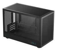 DeepCool CH260 Case per PC Micro ATX Nero in Vetro Temperato USB-C 4 Slot