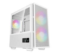 DeepCool CH360 ARGB DIGITAL Micro Tower mATX Vetro temperato USB-C Bianco
