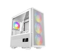 Case DeepCool CH560 Digital WH Tower Tempered Glass Bianco