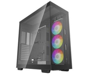 DeepCool CH780 ARGB Mid-Tower ATX in vetro temperato USB-C Nero