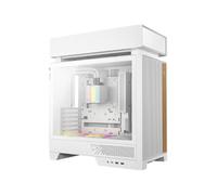 Deepcool Cl6600 Wh weiss/holz Tempered Glass R-CL6600-WHNNA0-G