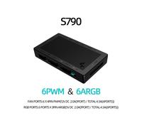DEEPCOOL HUB per Ventole PWM 5V 3 Pin ARGB con Attrazione Magnetica, Splitter per Ventole, Controllo Alimentazione , Connessione Alla Scheda Madre