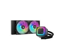 DeepCool LE240 V2 240mm Liquid CPU Cooler, Dual 120mm ARGB Fans, Anti-Leak Tech, Quiet Pump, High Performance for Intel & AMD S NEW