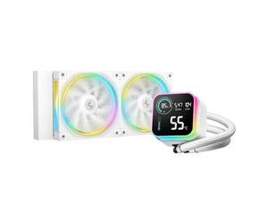 DeepCool LQ240 White Processore Kit di raffreddamento a liquido 12 cm Bianco 1 pz