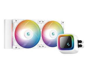 DeepCool LS520 WH Processor All-in-One Liquid Cooler 12 cm Bianco 1 pezzo(i) - Nouvo
