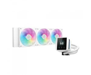 DEEPCOOL RAFF. LIQUIDO MYSTIQUE 360 ARGB WH TFT 2.8'' R-LX360-WHDSNMCP-G-1 DISSI