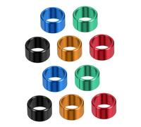 DEEPCRAFF 10 Pezzi Anelli per Zampe di Colomba in Alluminio per Identificazione Rapida, per Salute e Monitoraggio, Adatti per Uso Interno ed Esterno