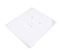 DEEPCRAFF 100 Pezzi in Facciale Monouso in Cotone Bianco, Pretagliata per Occhi Naso e Bocca, per Forma e Purificazione, Quotidiana della Pelle,
