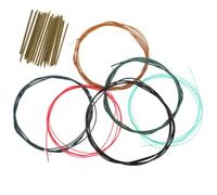DEEPCRAFF 1set Corde per Chitarra Classica Professionali in Lega di Alluminio e Ottone Resistenti Corde Colorate per Suono e Confortevole Sostituzione e Ukulele Durevoli per Musicisti