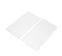 DEEPCRAFF 2 Pezzi Raschietto Manuale per Snowboard in Acciaio Inox per | Rimozione Efficiente della Cera, Compatibilità, Portatile e Antigraffio, per Snowboard e Skateboard
