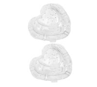 DEEPCRAFF 2 Pezzi Stampo per Frutta Forma di Cuore per Modellare e Far Crescere Materiale Resistente e Dimensioni Compatte per Giardino e Orto