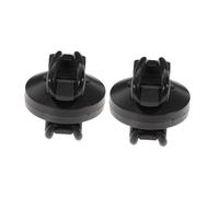 DEEPCRAFF 2 Pezzi Supporto per Torcia Rotante a 360 Gradi in Plastica e Silicone, Morsetto Facile da Montare e Smontare per Campeggio, Ciclismo e Escursionismo