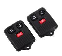 DEEPCRAFF 2 Pezzi Telecomando Auto Tasti in Plastica Resistente Chiave Elettronica Sostitutiva Keyless Entry Portachiavi Compatto per Accesso Sicuro e Frequenza