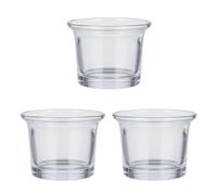 DEEPCRAFF 3 Pezzi di Ricambio per Mangiatoia per Uccelli in Vetro: Mangiatoia Trasparente da Appendere per Orioli, Colibrì E Fringuelli - Diametro 2,48" (63 Cm Circa) per Finestre, Patio E Giardino.