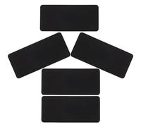DEEPCRAFF 5 Pezzi Inserto Fondo Borsa Tote in Feltro Nero, Base Sagomata ad | Doppio Rinforzo, Struttura a Due Strati, Imbottitura Spessa, Liner Rimovibile per Uso Outdoor e Commuting
